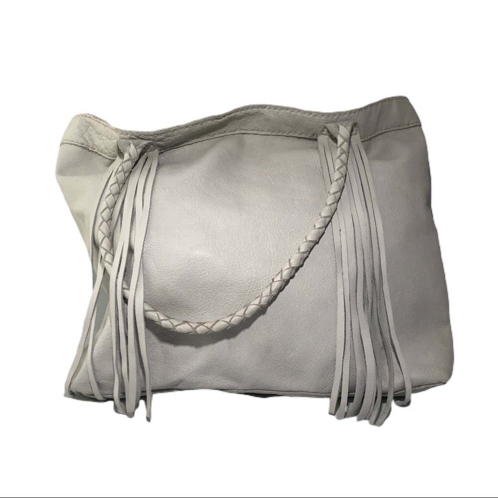Daniel Scott Schiffer Frill Hand Sewn Leather Tote - Picture 2 of 9